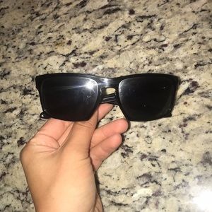 Oakley silver sunglasses